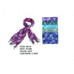 72 Bulk Womans Fashion Scarf