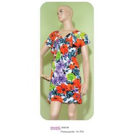 48 Bulk Ladies Summer Dress With Floral Print