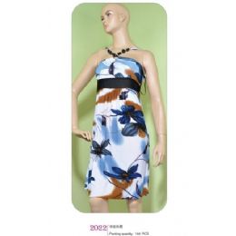 72 Bulk Ladies Summer Dress With Necklace