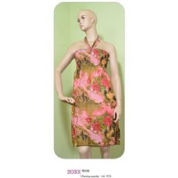 72 Bulk Ladies Chiffon Summer Dress