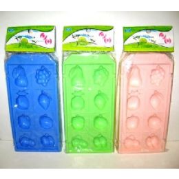 120 Bulk Ice Cube Fruit Tray 2 Pack