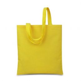 48 Bulk Small Tote Bag Yellow