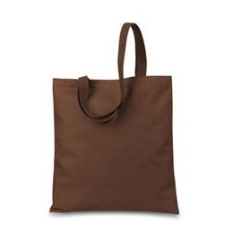 48 Bulk Small Tote Bag Brown