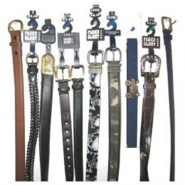 144 Bulk Childrens Branded Belts