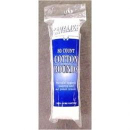 144 Bulk Cotton Pads 80 Count