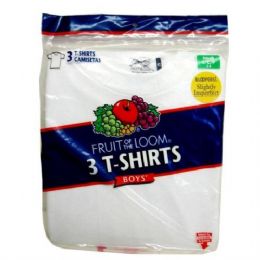 60 Bulk Fruit Of The Loom Boys T-Shirts