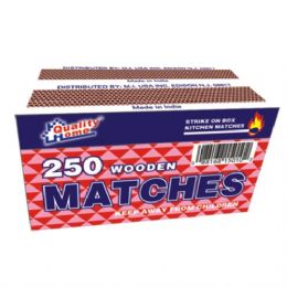48 Bulk 2 Pack Matches 250ct