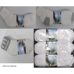600 Bulk Athletic Sock Pallet Deal - Mens Woman And Children