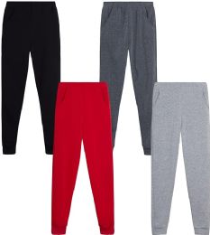 24 Bulk Billionhats Boys Jogger Pants Assorted Colors Assorted Sizes