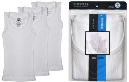 20 Bulk Boys A-Shirt In White Size Medium