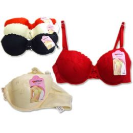 144 Bulk Bra Assorted Colors And Sizes
