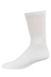 120 Bulk Buruka Crew Diabetic Socks 10-13