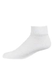 120 Bulk Buruka Quarter Diabetic Socks 10-13