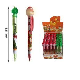 36 Bulk Christmas Santa & Tree Pen