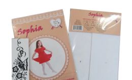 48 Bulk Girls Flocking Pantyhose Size xl