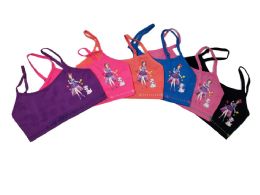 24 Bulk Girl's Spaghetti Strap Training Bra Size M