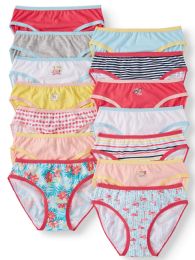 36 Bulk Girls Cotton Blend Assorted Printed Underwear Size 4t