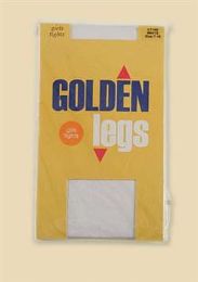 72 Bulk 72 Golden Legs Kids Tights Size 7-10 In Black