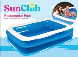 2 Bulk Inflatable Rectangular Pool