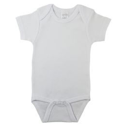 12 Bulk Interlock Short Sleeve Onezie Size 12 Month