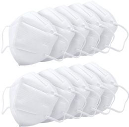 10000 Bulk Kn95 Mask Anti Pollution Breathable Masks Disposable Anti Dust, Germ Protection For Men And Women White