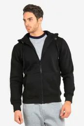12 Bulk Knocker Men's Heavy Weight Zipper Hoodie Size Large