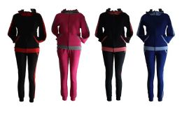 24 Bulk Ladies 2 Piece Fur Lined Set Assorted L/XL
