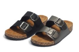 24 Bulk Ladies' Fashion Sandals In Copper