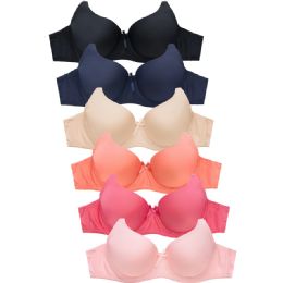 288 Bulk Mamia Ladies Plain Bra Cup C