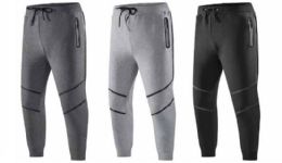 24 Bulk Men's Fashion Fleece Sweatpants Pack B