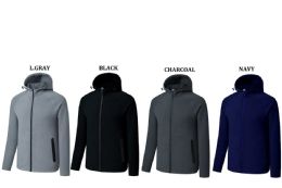 12 Bulk Men's Fashion Windbreaker Hoodie