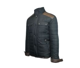 12 Bulk Men's Quilted Utility Pocket Jacket - Size xl