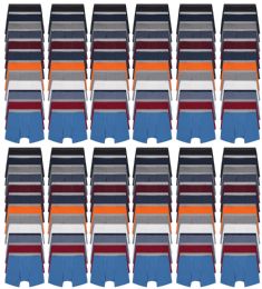 144 Bulk Men's Cotton Underwear Boxer Briefs In Assorted Colors Size 2xlarge