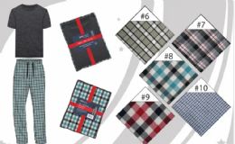 36 Bulk Men's Knitted Loungewear Sets Assorted Sizes S-xl