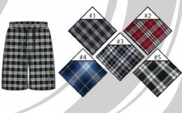 72 Bulk Mens Yarn Dyed Woven Shorts Assorted Plaids Lounge Shorts Sizes S-xl
