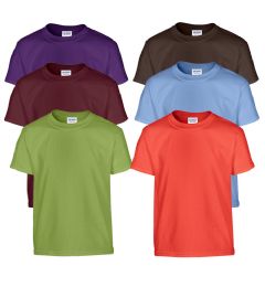 360 Bulk Fruit Of The Loom Irregular Youth T-Shirts Assorted Sizes