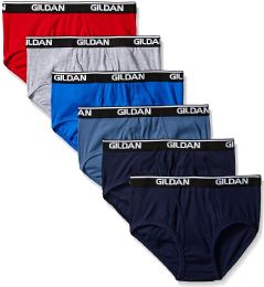 240 Bulk Gildan Mens Briefs, Assorted Colors Size 2xl Only
