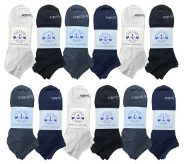 240 Bulk Yacht & Smith Womens 97% Cotton Low Cut No Show Loafer Socks Size 9-11 Solid Assorted