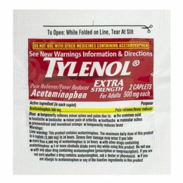 100 Bulk Tylenol Extra Strength - Pack Of 2