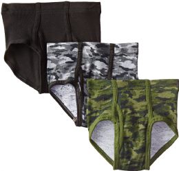 576 Bulk Hanes Boys Printed Cotton Briefs Size Large