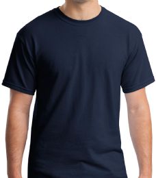 84 Bulk Mens Cotton Short Sleeve T Shirts Solid Navy Blue Size xl