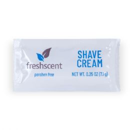 3000 Bulk Freshscent Shave Cream Packet .25 oz