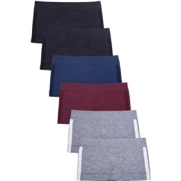 216 Bulk Sofra Girl's Seamless Panty Size Medium