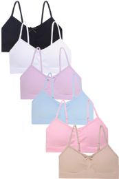 216 Bulk Sofra Girl's Seamless Training Bra Size L/XL Age 12 to 14