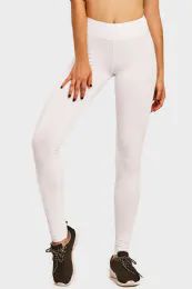48 Bulk Sofra Ladies Cotton Leggings Size M