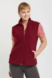 12 Bulk Sofra Ladies Polar Fleece Vest Size M
