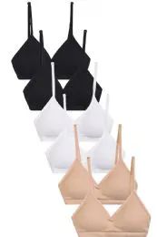 144 Bulk Sofra Ladies Seamless Sports Bra Size Free