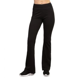 36 Bulk Sofra Ladies Yoga Pants Black XLarge