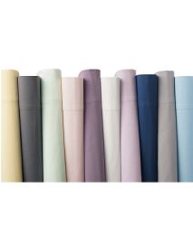 24 Bulk Solid Cotton Percale Sheet Colored In Blue