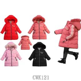 12 Bulk Two Stripe Kid's Jacket Size L